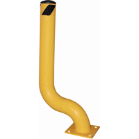 Borne d&eacute;sax&eacute;e, Acier, 36-1/8" h x 8" la, Jaune Les Fournitures Industrielles Méga