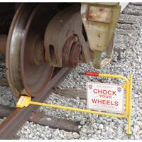 Flag Rail Chock Les Fournitures Industrielles Méga