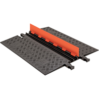 Protecteur de c&acirc;ble ADA/DDA &agrave; profil bas Guard Dog, 2 canaux, 36" lo x 28,38" la x 1,25" h Les Fournitures Industrielles Méga
