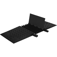 Protecteur de c&acirc;ble ADA/DDA &agrave; profil bas Guard Dog, 5 canaux, 18" lo x 50" la x 1,875" h Les Fournitures Industrielles Méga