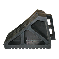 Cale de roue, 10-5/8" x 7" x 4-1/2", Noir Les Fournitures Industrielles Méga