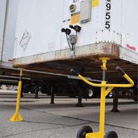 Two-Post Trailer-Stabilizing Jack Stands, 50 tons Lift Capacity Les Fournitures Industrielles Méga