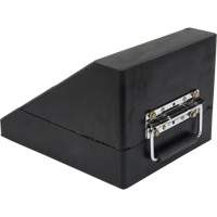 Cale de roue, 10-5/8" x 8-5/8 x 7", Noir Les Fournitures Industrielles Méga