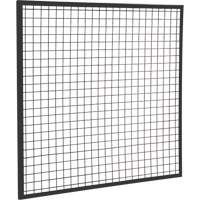 Panneau de cloison en treillis m&eacute;tallique, 4' h x 4' la Les Fournitures Industrielles Méga