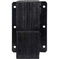 Laminated Dock Bumpers, Vertical, Rubber, 11" W x 6" D x 20" H Les Fournitures Industrielles Méga