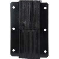 Laminated Dock Bumpers, Vertical, Rubber, 11" W x 6" D x 20" H Les Fournitures Industrielles Méga