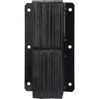 Laminated Dock Bumpers, Vertical, Rubber, 11" W x 4" D x 24" H Les Fournitures Industrielles Méga