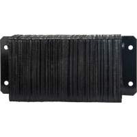 Laminated Dock Bumpers, Horizontal, Rubber, 24" W x 4" D x 12" H Les Fournitures Industrielles Méga