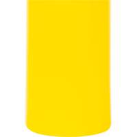 Capuchon en poly&eacute;thyl&egrave;ne pour borne de protection, 4-1/2" dia. x 52" l, Rouge/Jaune Les Fournitures Industrielles Méga