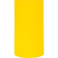 Polyethylene Bollard Cover, 4-1/2" Dia. x 64" L, Red/Yellow Les Fournitures Industrielles Méga