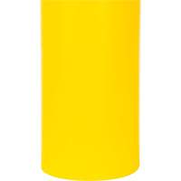 Capuchon en poly&eacute;thyl&egrave;ne pour borne de protection, 6-5/8" dia. x 52" l, Rouge/Jaune Les Fournitures Industrielles Méga