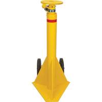 100,000 lbs. Static Capacity Ratchet Trailer Jack, 20 tons Lift Capacity Les Fournitures Industrielles Méga