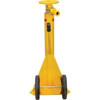 100,000 lbs. Static Capacity Ratchet Trailer Jack, 20 tons Lift Capacity Les Fournitures Industrielles Méga