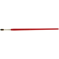 Round Marking Paint Brush, 1/4" Brush Width, Camel Hair, Wood Handle Les Fournitures Industrielles Méga
