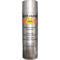 Bright Galvanizing Compound Spray, Aerosol Can Les Fournitures Industrielles Méga