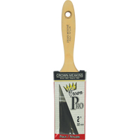 Pinceau droit Pro, Poly/nylon, Manche Bois, Largeur de 2" Les Fournitures Industrielles Méga