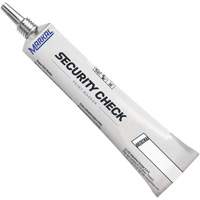 Marqueur de peinture de contr&ocirc;le de s&eacute;curit&eacute;, 1,7 oz, Tube, Blanc Les Fournitures Industrielles Méga