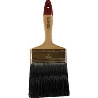 Paint Brush, Poly/Nylon, Wood Handle, 4" Width Les Fournitures Industrielles Méga