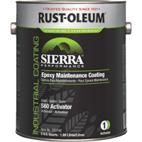 Rev&ecirc;tement dentretien &eacute;poxydique &agrave; base deau Sierra S60 partie 1 activateur, Gallon Les Fournitures Industrielles Méga