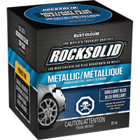 Additifs de poudre m&eacute;tallique RockSolid, 60 ml, Bouteille, Bleu brillant Les Fournitures Industrielles Méga