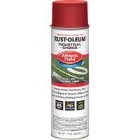 Peinture de lignage pour terrains de sport AF1600, Rouge, Canette a&eacute;rosol Les Fournitures Industrielles Méga