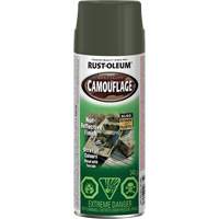 Specialty Camouflage Paint, Aerosol Can, Army Green Les Fournitures Industrielles Méga