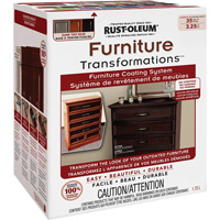 Syst&egrave;me de rev&ecirc;tement de meubles Furniture Transformations, 1,72 L, Trousse, Base &agrave; teinter Les Fournitures Industrielles Méga