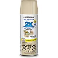 Peinture &agrave; pouvoir couvrant &eacute;lev&eacute; Painter's Touch, Blanc bisque d'ivoire, Semi-brillant, Canette a&eacute;rosol Les Fournitures Industrielles Méga