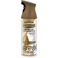 Universal&reg; Spray Paint, Bronze, Metallic/Satin, Aerosol Can Les Fournitures Industrielles Méga