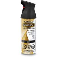 Universal&reg; Enamel Paint & Primer In One, Black, Very Flat, Aerosol Can Les Fournitures Industrielles Méga