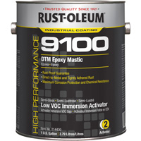 9100 System DTM Epoxy Mastic Immersion 250 VOC Activator, Gallon Les Fournitures Industrielles Méga