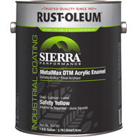 &eacute;mail acrylique DTM Sierra Performance MetalMax Plus, Gallon, Jaune Les Fournitures Industrielles Méga