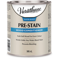 Conditionneur de bois &agrave; base d'eau de premi&egrave;re qualit&eacute; Varathane, 946 ml, Transparent, Transparent Les Fournitures Industrielles Méga