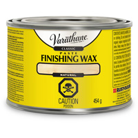 Cire de finition en p&acirc;te classique Varathane, 450 g, Naturel, Mat Les Fournitures Industrielles Méga