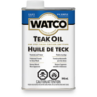 Huile de teck Watco, 946 ml, Transparent, Transparent Les Fournitures Industrielles Méga