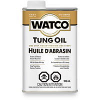 Huile dabrasin Watco, 946 ml, Transparent, Transparent Les Fournitures Industrielles Méga