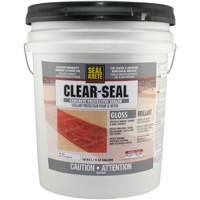 Produit d&eacute;tanch&eacute;it&eacute; protecteur Seal-Krete, 18,93 L, &agrave; l'eau, Brillant, Transparent Les Fournitures Industrielles Méga