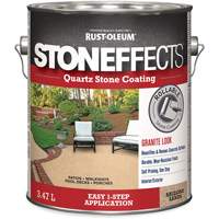 Rev&ecirc;tement &agrave; base de pierre de quartz Stoneffects, 3,78 L, &agrave; l'eau, Textur&eacute;, Beige Les Fournitures Industrielles Méga