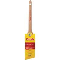 Pinceau &agrave; angle Syntox, Synth&eacute;tique, Manche Bois, Largeur de 2" Les Fournitures Industrielles Méga