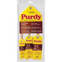 Assortiment de pinceaux XL, Poly/nylon, Manche Bois Les Fournitures Industrielles Méga