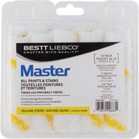Master Yellow Stripe Mini Roller, 10 mm (3/8") Nap, 101.6 mm (4") L Les Fournitures Industrielles Méga