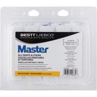 Master Microfiber Roller Cover, 10 mm (3/8") Nap, 101.6 mm (4") L Les Fournitures Industrielles Méga