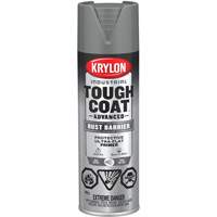 Peinture Tough Coat avec technologie Rust Barrier, Appr&ecirc;t gris, Ultra-mat, 425 g, Canette a&eacute;rosol Les Fournitures Industrielles Méga