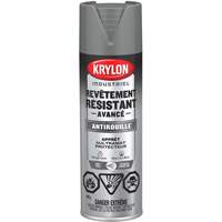 Peinture Tough Coat avec technologie Rust Barrier, Appr&ecirc;t gris, Ultra-mat, 425 g, Canette a&eacute;rosol Les Fournitures Industrielles Méga