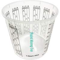Gobelet en plastique pour m&eacute;lange de peinture, 1,25 L Les Fournitures Industrielles Méga