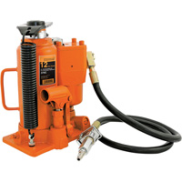 370A Bottle Jack, 12 tons, Air Hydraulic, 19-1/2" Raised Height Les Fournitures Industrielles Méga