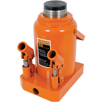 352A Bottle Jack, 50 tons, Manual Hydraulic, 19-3/4" Raised Height Les Fournitures Industrielles Méga