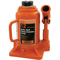 314A Bottle Jack, 12 tons, Manual Hydraulic, 13" Raised Height Les Fournitures Industrielles Méga