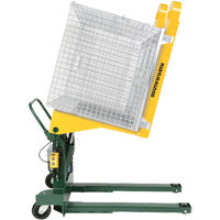 Basculeurs hydrauliques portable E-Z Reach, Bascule 85°, Capacit&eacute;e 2000 lb, 40" lo x 24-1/2" la Les Fournitures Industrielles Méga