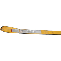 Nylon Slings, Single Ply, Twisted Eye, Type 4, 1" W x 3' L, 1600 lbs. Vertical Load Limit Les Fournitures Industrielles Méga